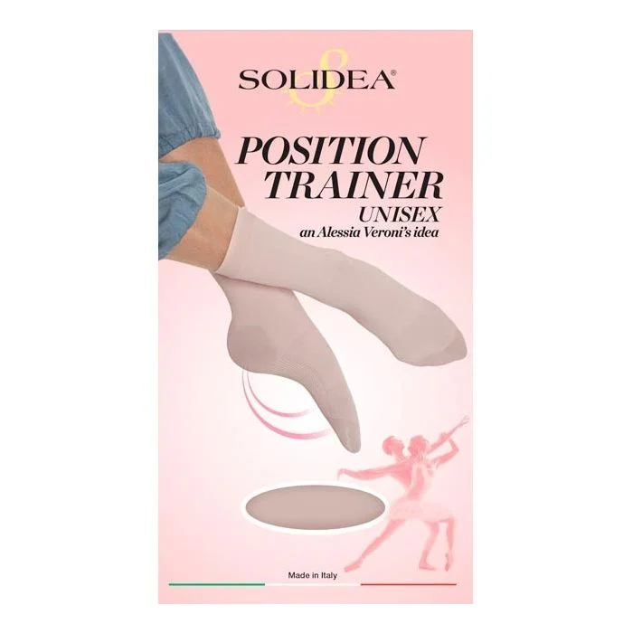 Solidea Position Trainer Calzini riposanti Estensione Collo Piede M Nero