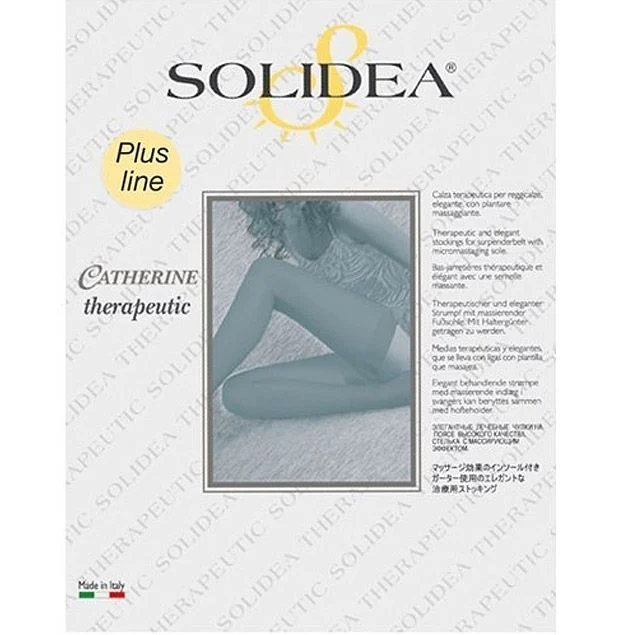 Solidea Catherine Ccl2 Plus Punta Chiusa Calze 25 32mmHg Nero S