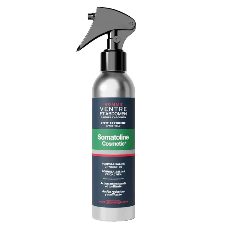 Somatoline Cosmetic Uomo Pancia e Addome Effetto Criogenico Spray 200ml