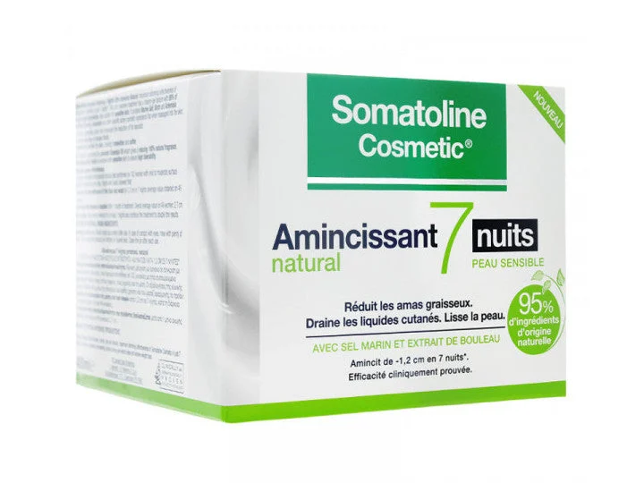 Somatoline Cosmetic Natural Snellente 7 Notti Pelle Sensibile 400ml