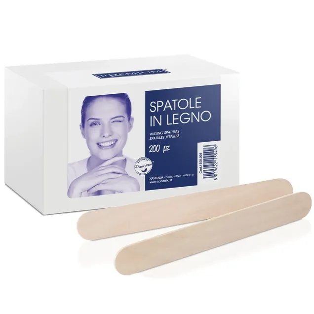 Spatola per Ceretta Monouso in Legno 200 pz