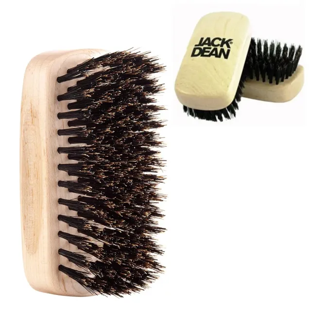 Spazzola Denman Jack Dean Beech Military da Barba Wood