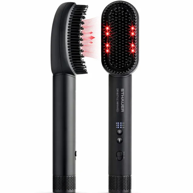 Spazzola Elettrica Ionica ad Aria Calda: Asciuga e Modella i Capelli 480 Watt