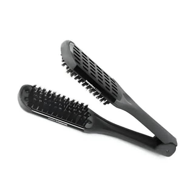 Spazzola Lisciante per Capelli con Piastre in Ceramica