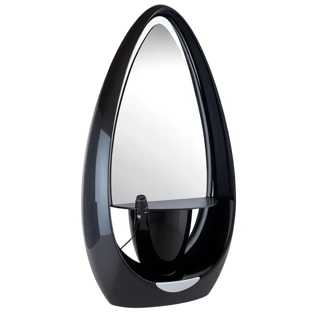 Specchi per Parrucchiere Doppia Postazione Made in Italy Ceriotti Black Star