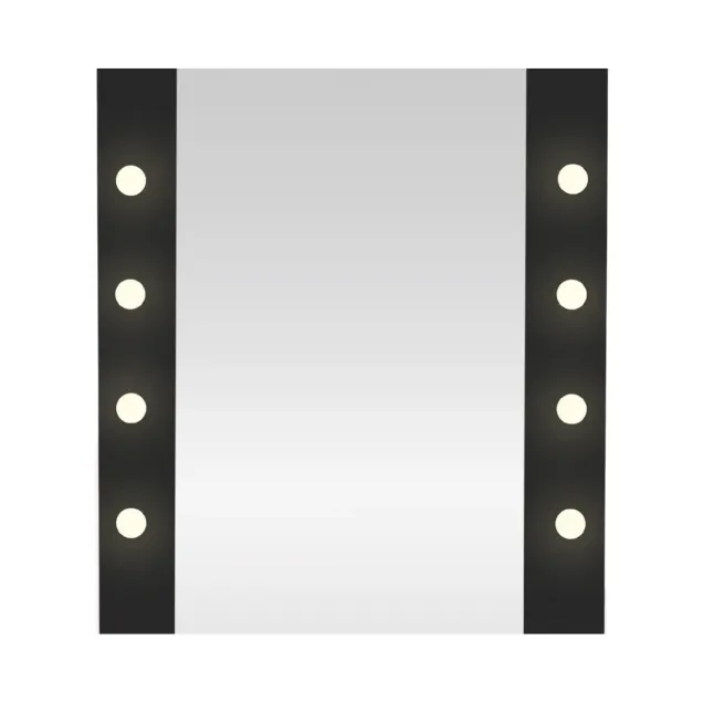 Specchio Make Up in Legno con Predisposizione per 8 Luci