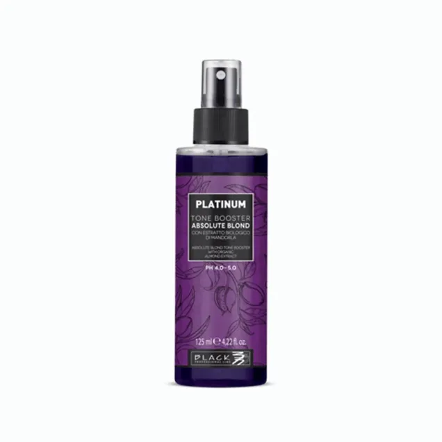 Spray Capelli Biondi Tonalizzante Antigiallo 125 ml Platinum Black Professional