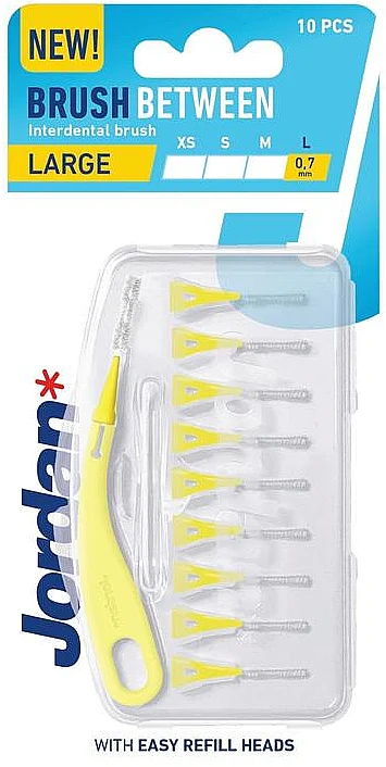 Spazzolini interdentali, 0,7 mm L, 10 pz