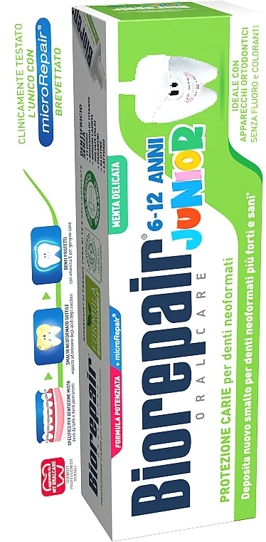 Dentifricio per bambini, 6-12 anni