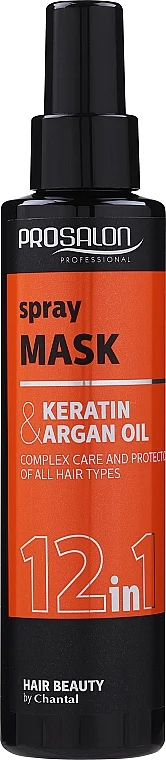Maschera-spray per capelli