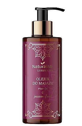 Olio da massaggio per il corpo 'Arancia e frutto della passione'