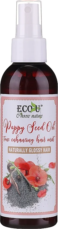 Spray bifasico per capelli ai semi di papavero