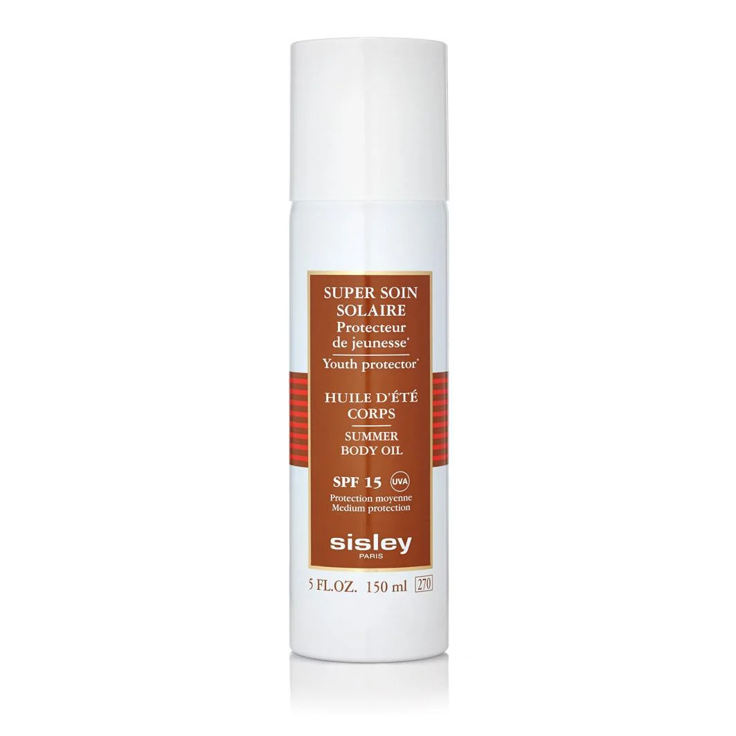 Super Soin Solaire Huile Soyeuse Corps SPF15 Spray