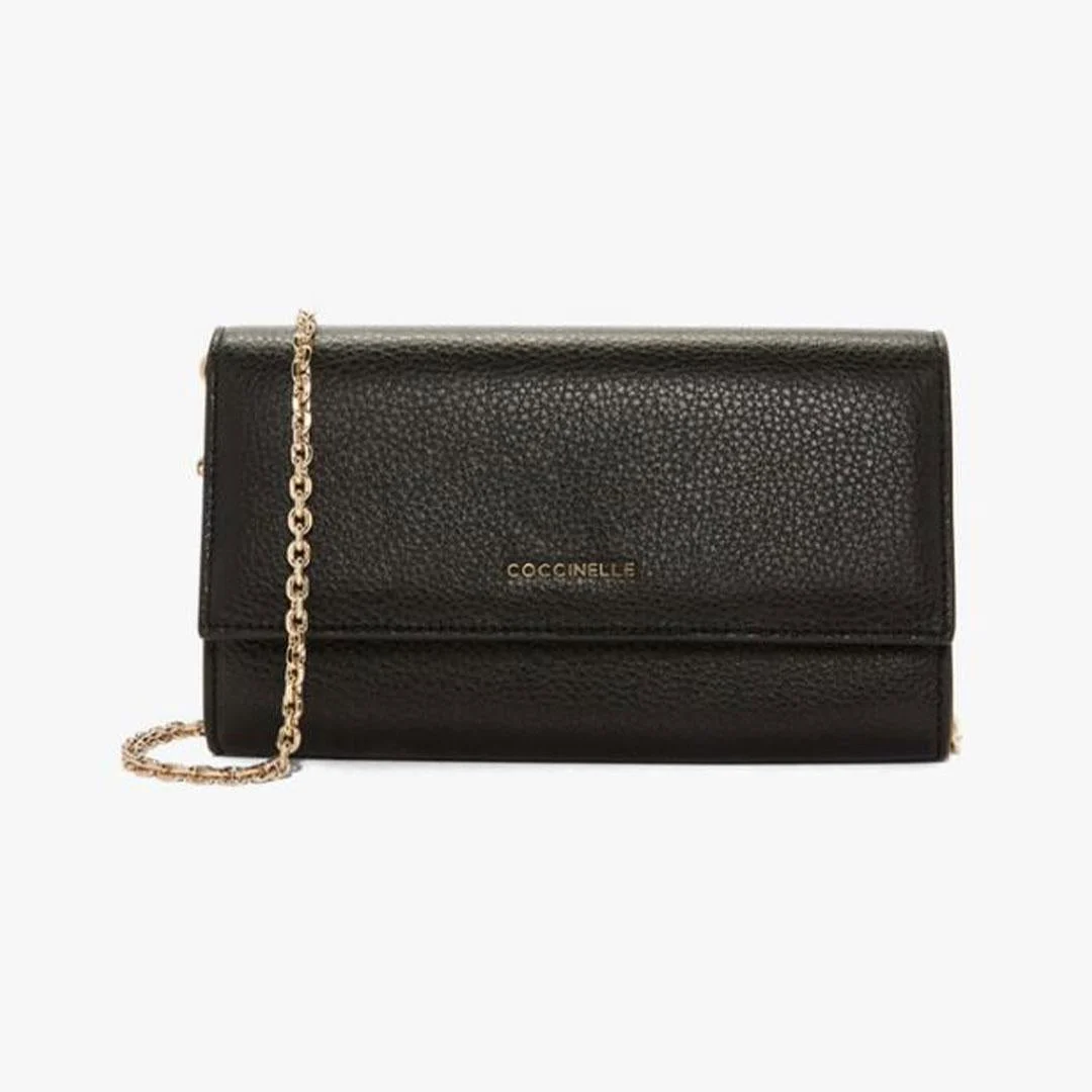 Portafoglio Metallic Soft Tracolla