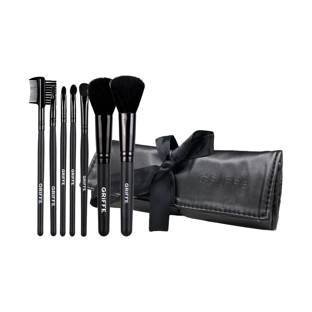Rotolo 7 Pennelli Make up