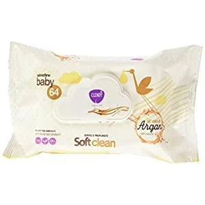 Salviette Imbevute Soft Clean Argan