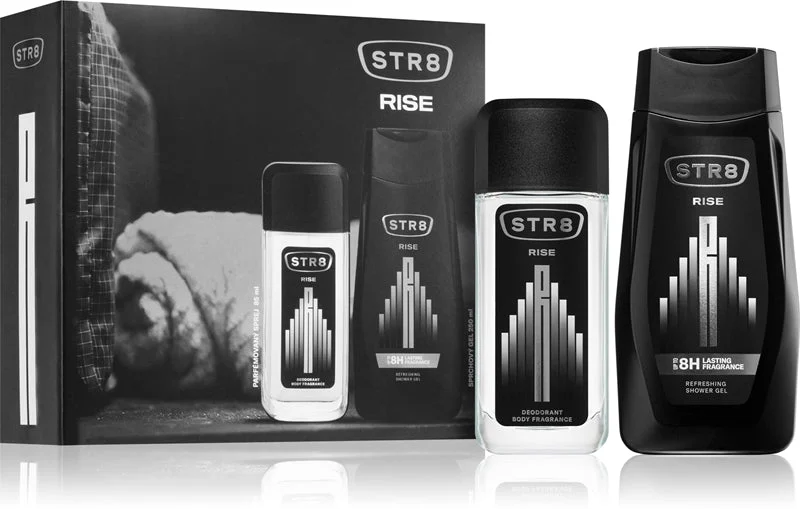 Str8 Rise set regalo deodorante 85 ml e gel doccia 250 ml