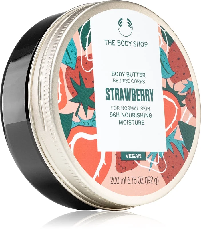 The Body Shop fragola burro corpo per pelli normali 200 ml