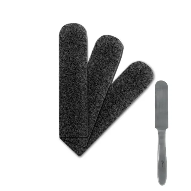 Strisce Abrasive di Ricambio Rotonde 10 Pz per Raspa Pedicure in Acciaio