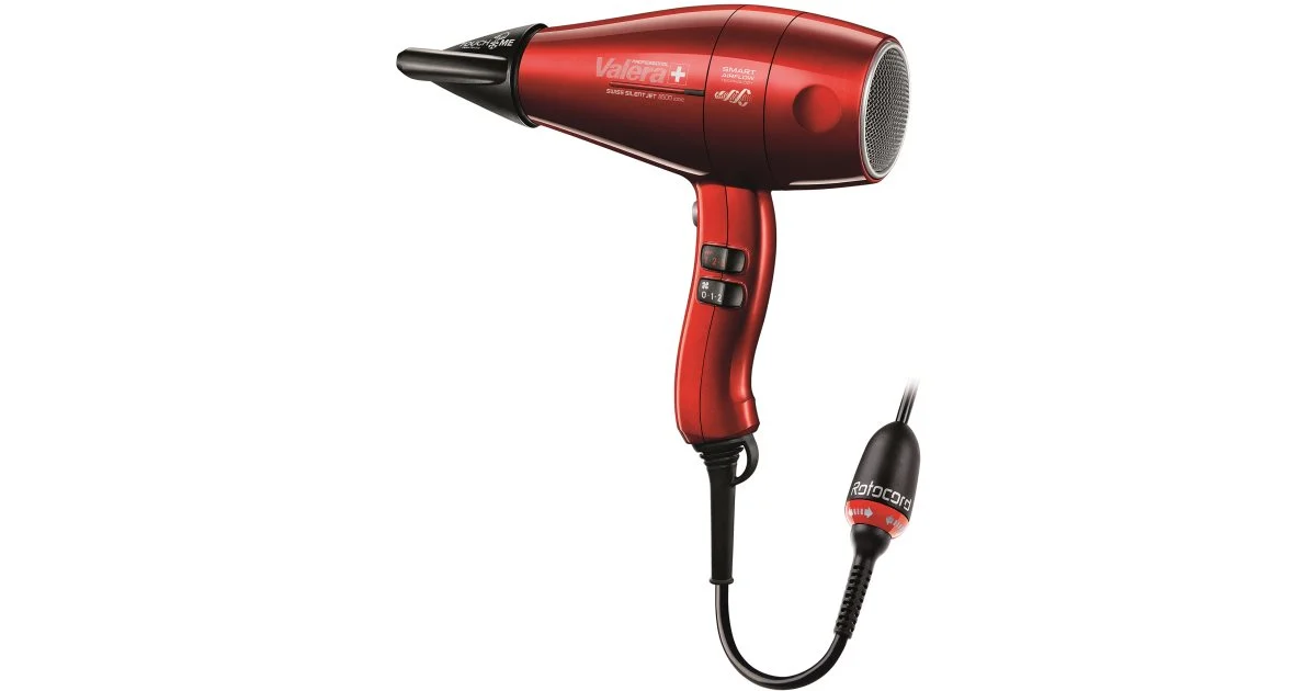 Valera Swiss Silent Jet 8500 Ionic Rotocord asciugacapelli professionale con ionizzatore per volume e brillantezza