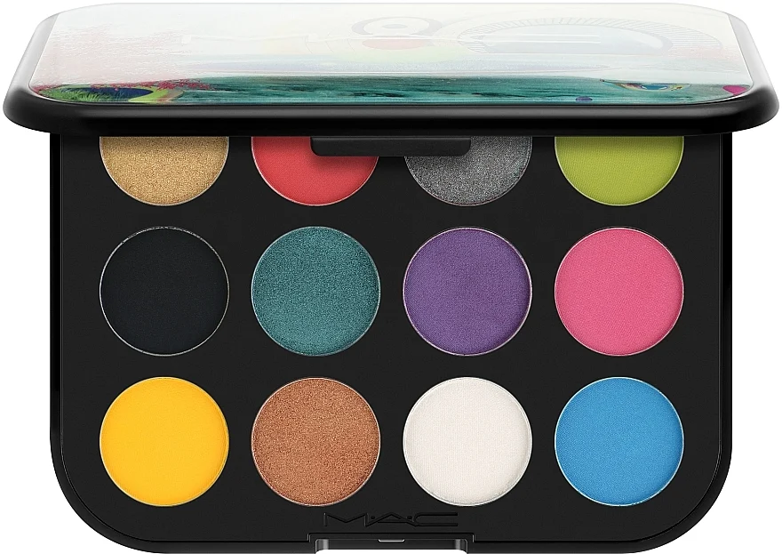 MAC Connect In Colour Eye Shadow Palette 12 Colours