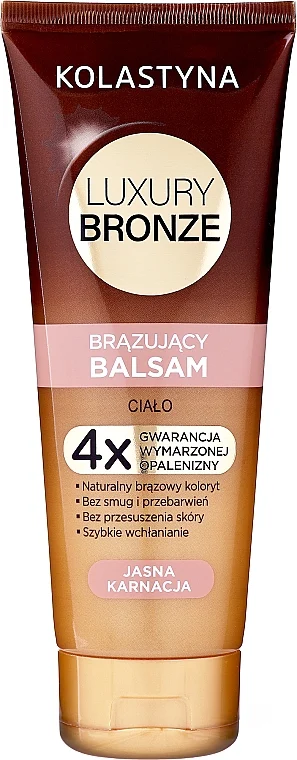 Balsamo corpo abbronzante leggero