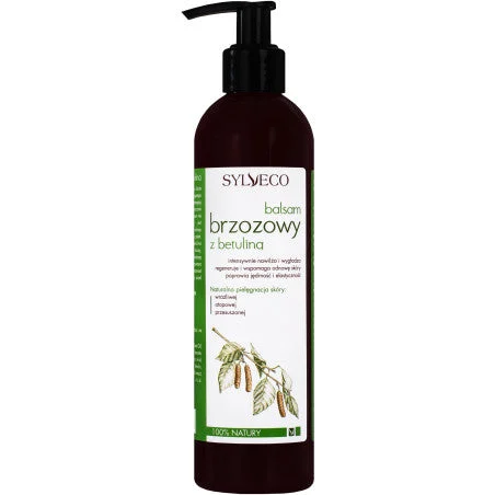 Sylveco Balsamo di betulla con betulina - balsamo rigenerante per pelli secche e sensibili, 300 ml