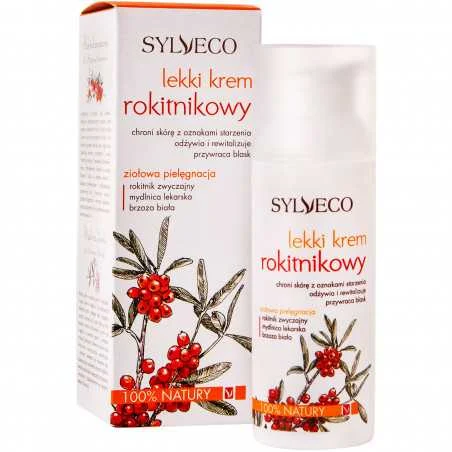 Sylveco Crema Viso Idratante Leggera all'Olivello Spinoso 50 ml