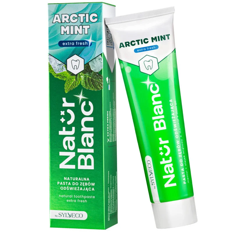 Dentifricio Sylveco Natur Blanc alla menta artica 100 ml