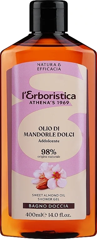 Gel doccia con olio di mandorle dolci