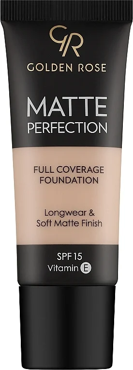 Golden Rose Matte Perfection Full Coverage Foundation SPF 15