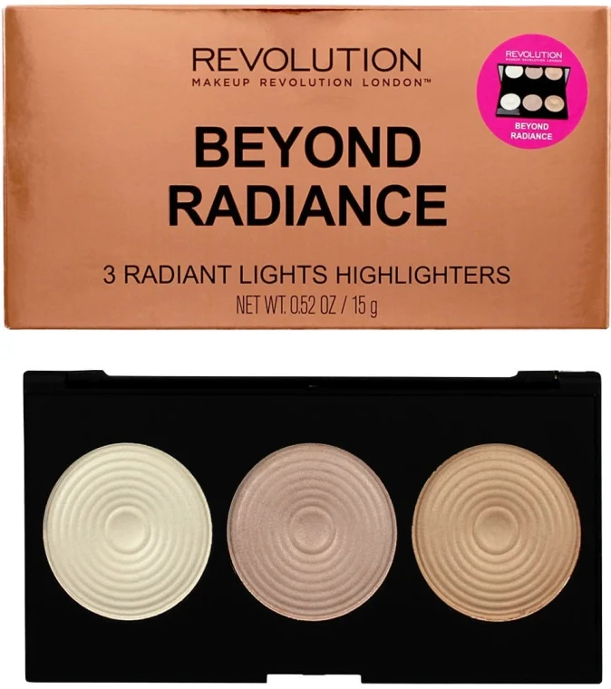 Makeup Revolution Highlighter Palette Beyond Radiance
