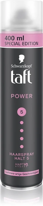 Schwarzkopf Taft Power Cashmere lacca per capelli fissante extra forte per capelli rovinati e secchi Cashmere 400 ml