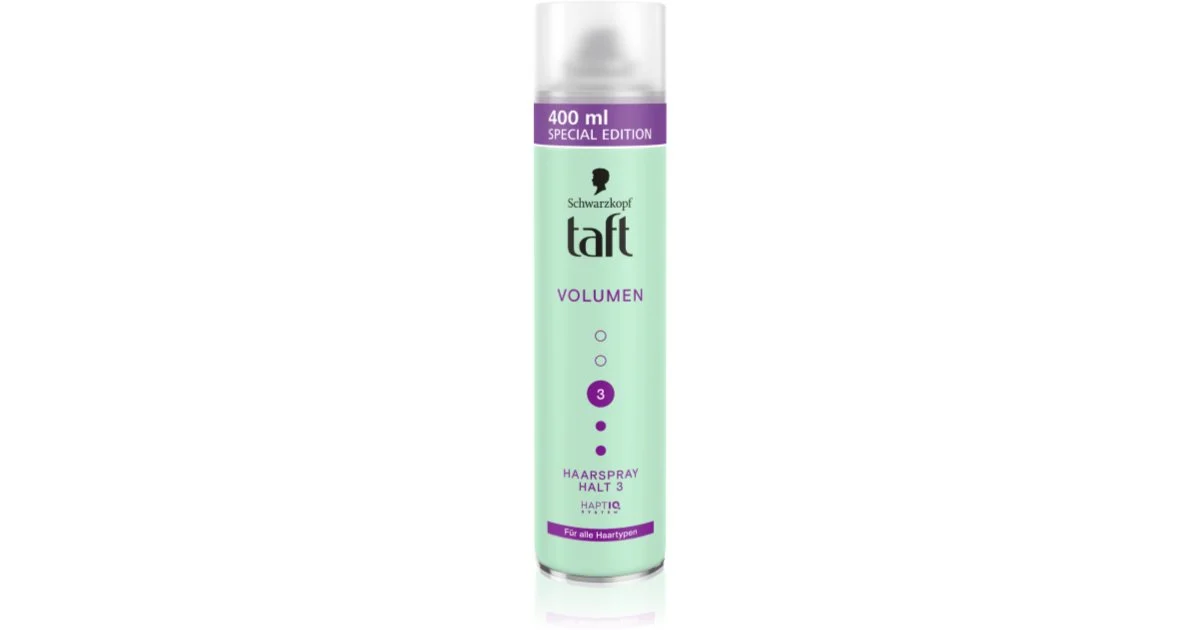 Schwarzkopf Taft Volume lacca per capelli fissante a tenuta media per capelli delicati 400 ml