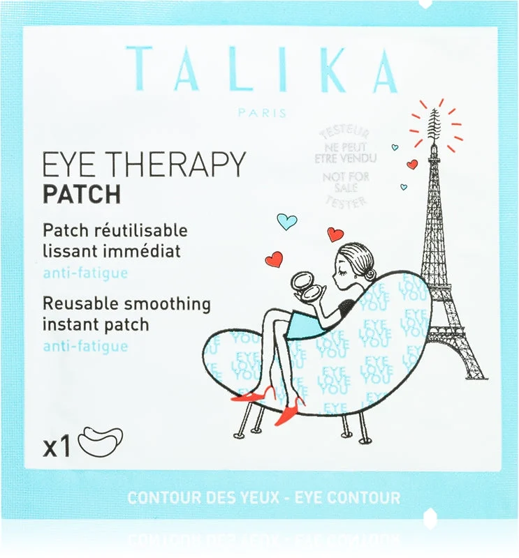 Talika Therapy Patch Lisciante Immediato Riutilizzabile Antirughe Occhiaie E borse 1 Paio
