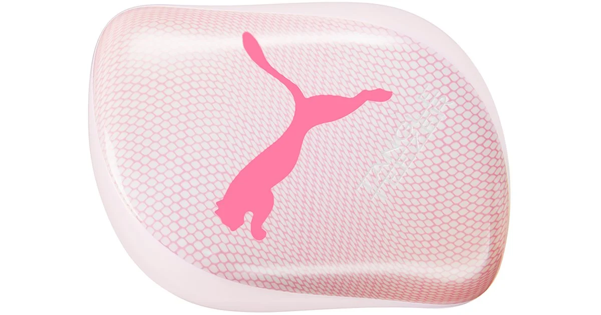 Spazzola per capelli Tangle Teezer Compact Style Puma Neon Pink