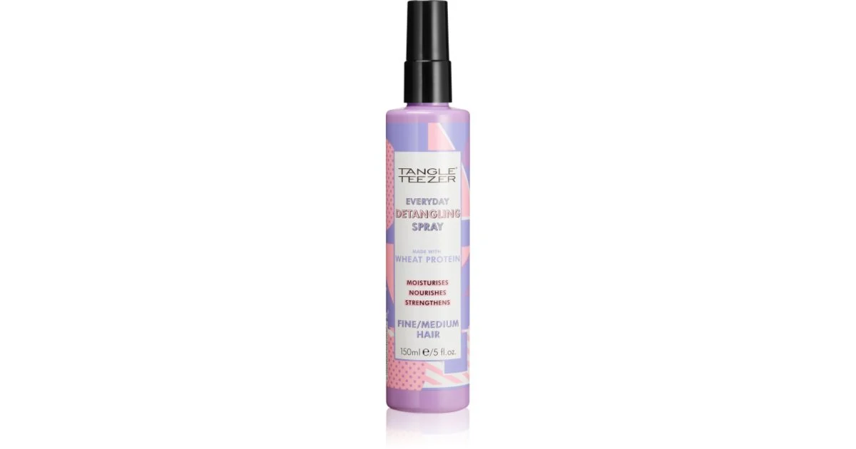 Spray districante quotidiano 150 ml per pettinare più facilmente i capelli fini e normali