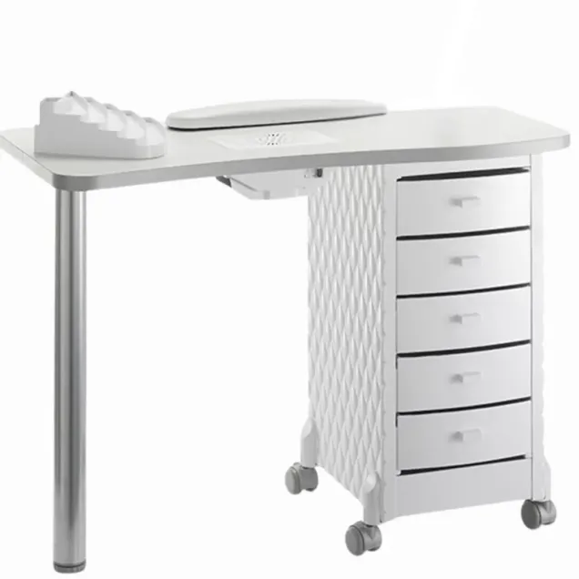 Tavolo Manicure con Aspiratore Decor Vented e Accessori Inclusi