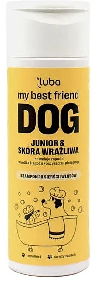 Shampoo per cani per pelle giovane e sensibile