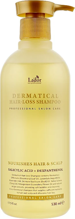 Shampoo anticaduta capelli, senza solfati