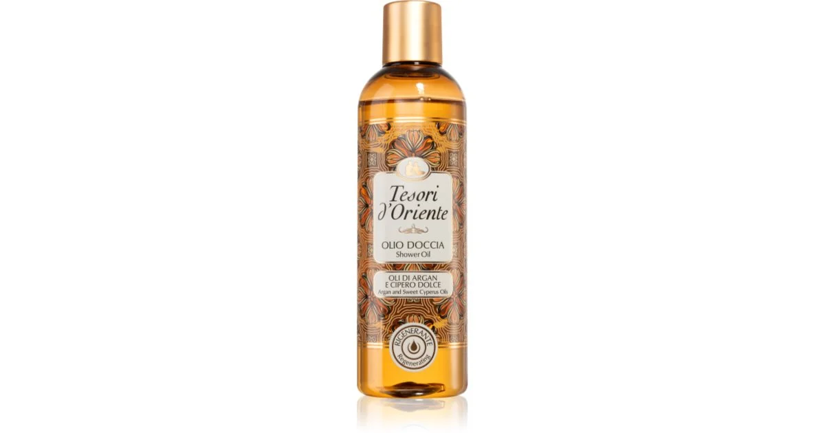 Olio Doccia Olio Argan e Ciperus Dolce 250 ml