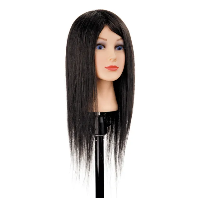 Testina Capelli Naturali Umani 100% per Parrucchieri 45/50 cm