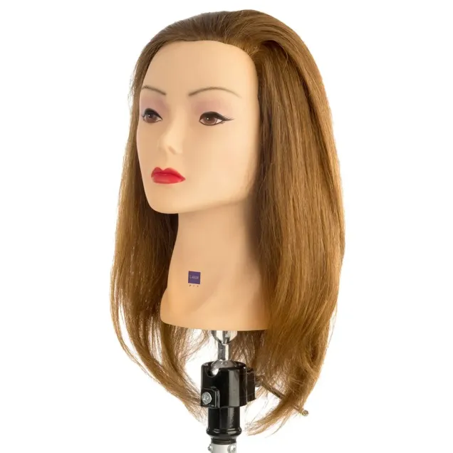 Testina Parrucchiere con Capelli Veri da 35 cm Labor