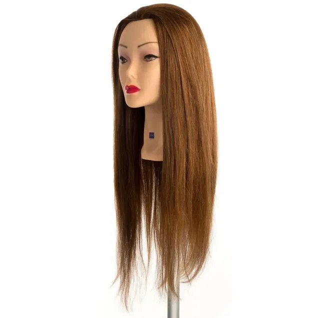 Testina per Parrucchieri con Capelli Veri lunghi 60 cm Labor