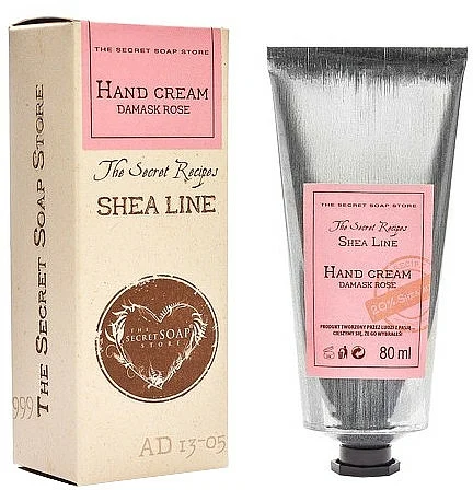 Crema mani "Rosa damascena"