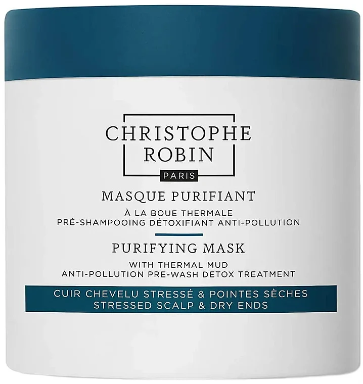 Maschera per capelli purificante con fango termale