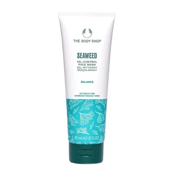 The body shop Gel detergente per pelli grasse e miste Alghe (Oil-Control) 125 ml