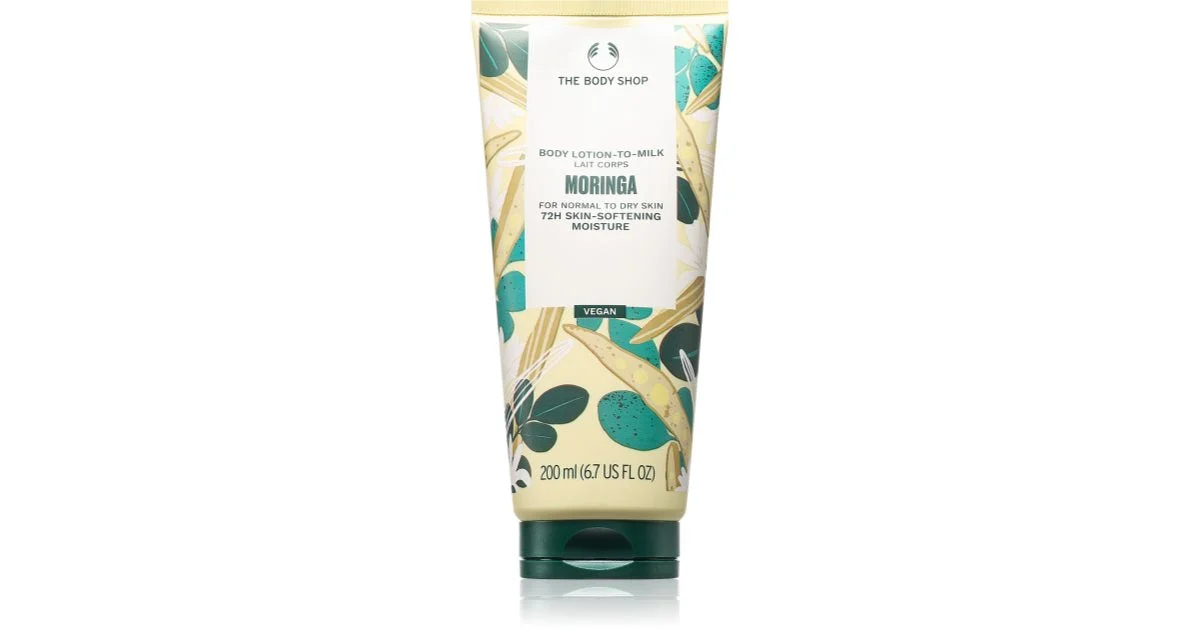 The body shop Moringa Lozione corpo per pelli da normali a secche - 200ml