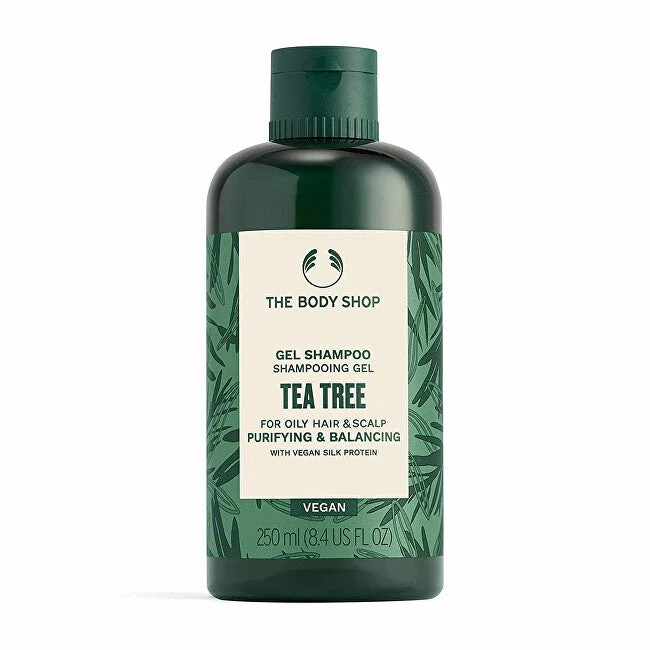 The body shop Shampoo per capelli grassi Tea Tree (Gel) - Volume: 250 ml