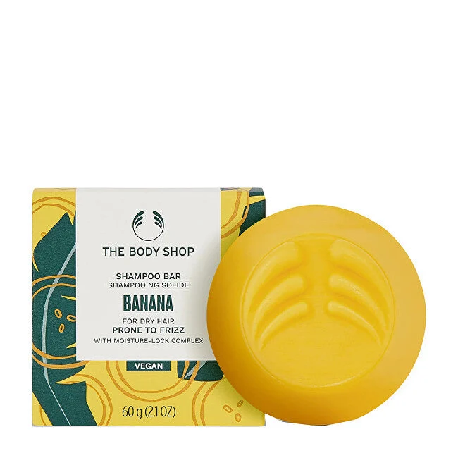 The body shop Shampoo solido per capelli crespi Banana 60 g